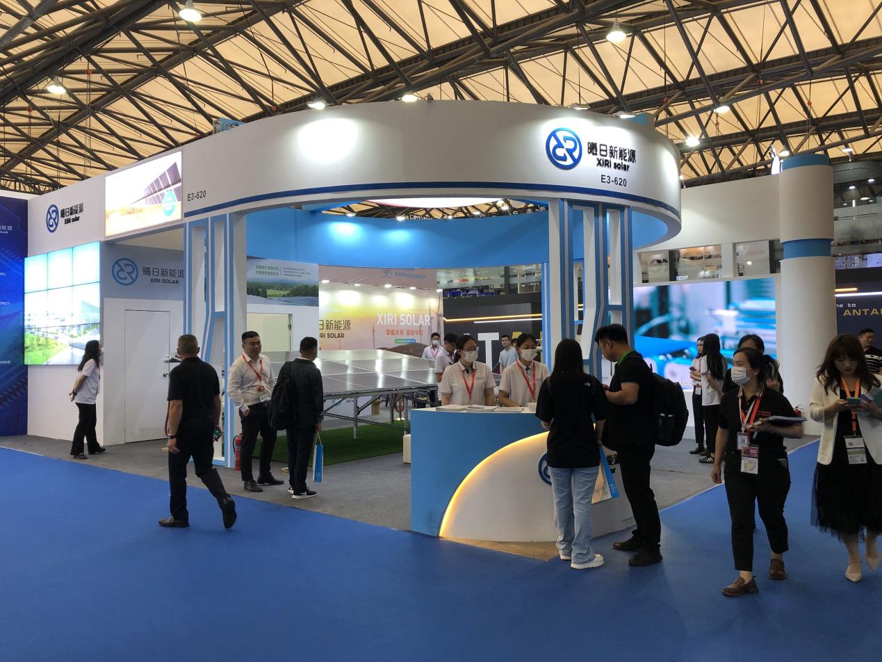 Jiangsu Xiri New Energy Technology Co., Ltd. participated in 2023SNEC Shanghai photovoltaic exhibition